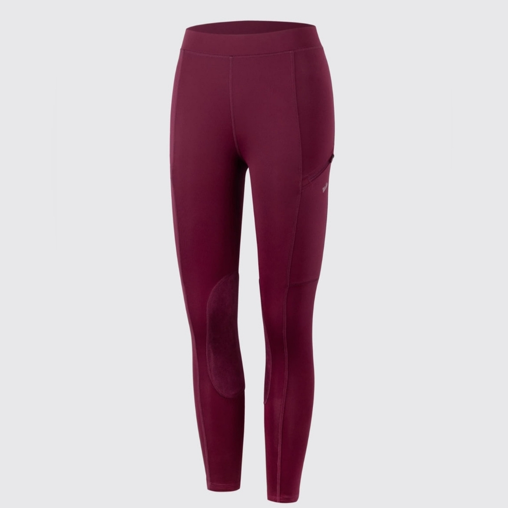 Willit Girls Horse Riding Pants Knee-Patch